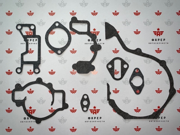 Прокладки двигателя 420/4216 (8 шт.) ПМБ 0.6 мм ФАРЕР