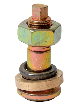 Болт эксцентрик зад.торм.колодок в сборе В-га