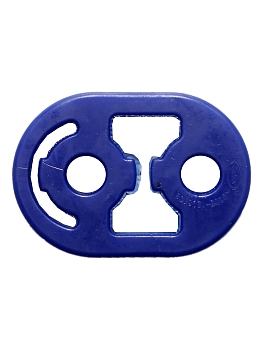 Амортизатор подвески глушителя Г-ль (овал.) (полиуретан)