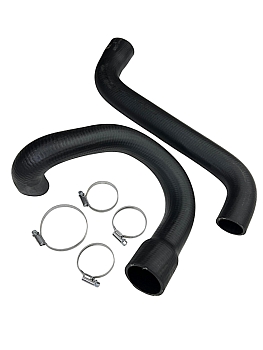 Патрубки радиатора Вал-й дв.Cummins ISF 3.8 (к-т 2 шт. с хомутами NORMA) ФАРЕР