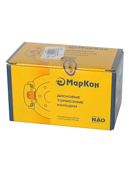 Колодка тормозная ВАЗ 2108-21099 перед. (комп. 4шт)