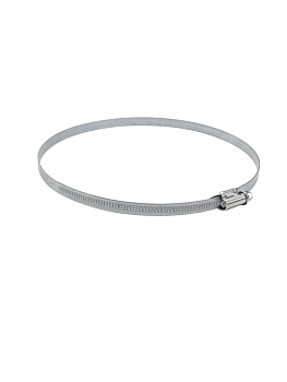 Хомут червячный 150-180/9 (цинковое хроматирование) Завод ТРУД