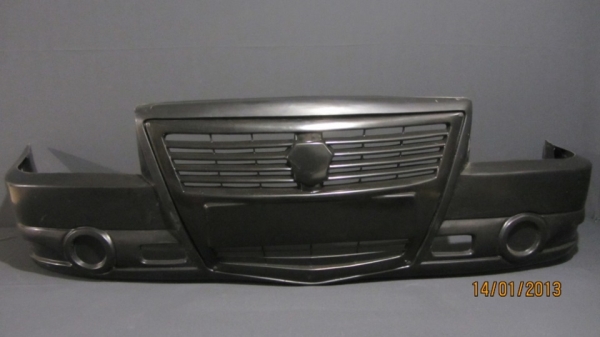 44 Бампер Газель "Бизнес" передний с/о (без ПТФ)