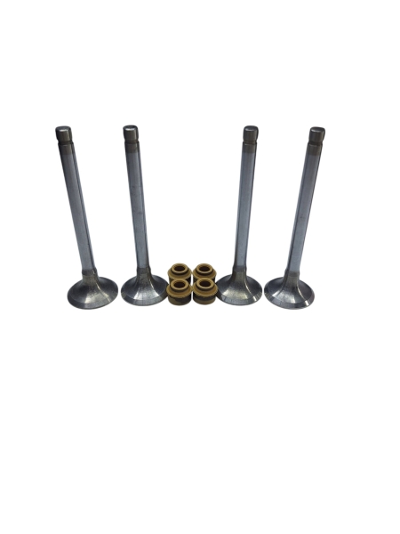 Клапана выпускные дв. 24, 451 ОРИГИНАЛ (к-т 4 шт. с м/с колпачками) ФАРЕР