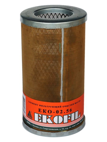Фильтр масляный Экофил МАЗ, КРАЗ, БЕЛАЗ (латунная сетка)