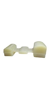 Подушка рессоры ЛАЗ, ЛиАЗ, КРаЗ, Т-150 (полиуретан) белый