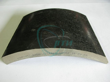 Накладка тормозная ЛиАЗ-5256 перед. (б/асб.)