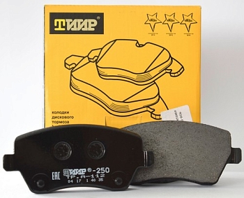 Колодка тормозная ВАЗ Lada Vesta, Largus, Renault Duster, Logan перед. (комп. 4шт)