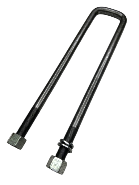 Стремянка рессоры ГАЗ-3307 (L-420mm) задняя в сборе																														