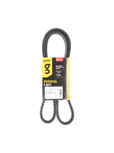 Ремень 1400 (AVX13) привода зубчатый Г-66, ПАЗ 672, ПАЗ-3203, ПАЗ-3205 G-PART