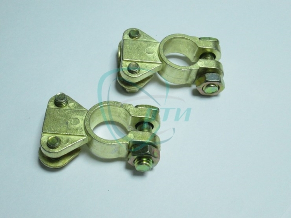 Клеммы АКБ латунные, универсальные