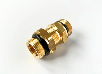 Фитинг металл. М22х1,5-М22х1,5-М22х1,5 (переходной) 