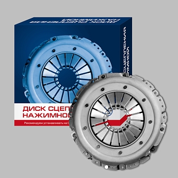 Диск сцепления нажимной (корзина) Г-53, ПАЗ лепестковый