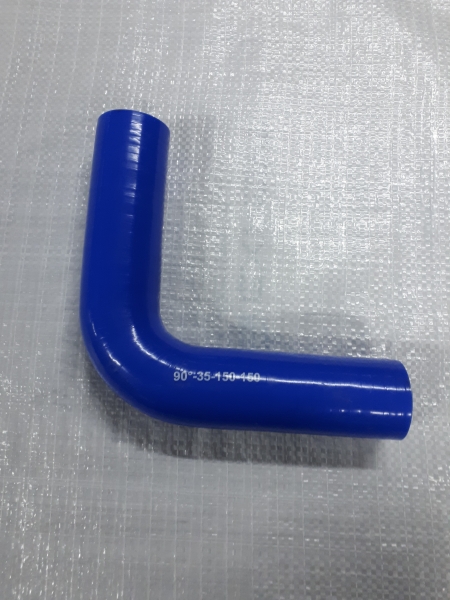 Патрубок радиатора угловой 35/150/150^90 силикон CARUM