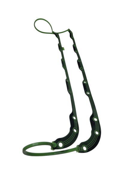 Прокладка масл. картера ЗИЛ "Бычок" метал. каркас силикон