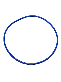 Кольцо бортовое уплотнительное 250-260-58-2-2 (силикон, синий)