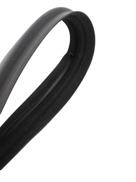 Уплотнитель стекла двери (перед.) наруж. 2108 правый "бархотка" нов.образца БРТ