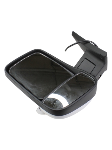 Зеркало заднего вида /Г-ль Бизнес/(одноногое) руч. привод, обогрев, с повт (белое) левое