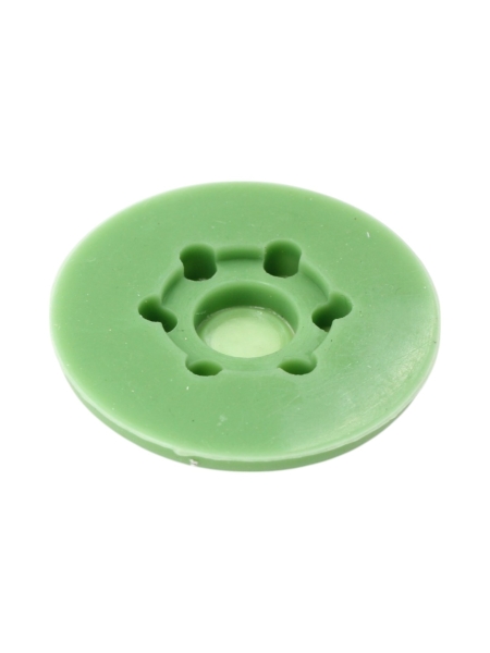 Прокладка фильтра тонкой очистки топлива дв.ЯМЗ-240 (силикон, зеленый)