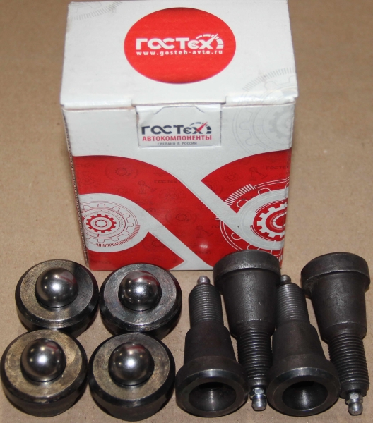 Шкворень УАЗ 3163, Хантер на мост Спайсер на шариках (к-т 4 шт)