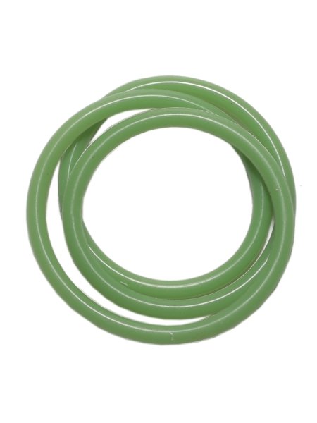 Кольцо упл. гильзы цилиндров ЯМЗ-534 (силикон) 125х130х36 зеленый 