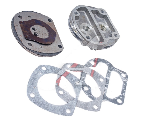 Головка компрессора ПАЗ с воздушным охлаж. в сборе