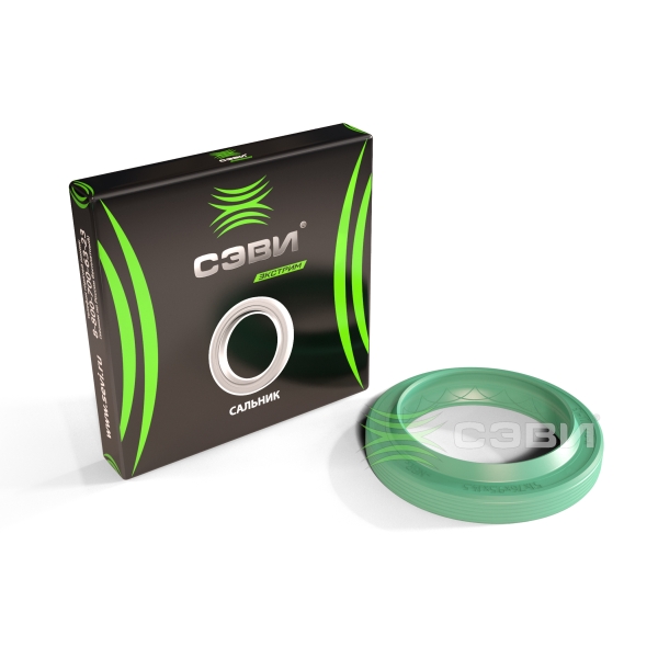 Сальник вала (вторичного) КПП 51х76х9,5х14,5 а/м Г-(8028 ИП) NBR "СЭВИ-ЭКСТРИМ"