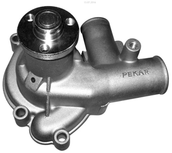 Насос водяной (помпа) Г-3102, 3110 с дв. 4062, 4052 УАЗ с ГУР дв. ЗМЗ 409 (с прокладкой) PRAVT