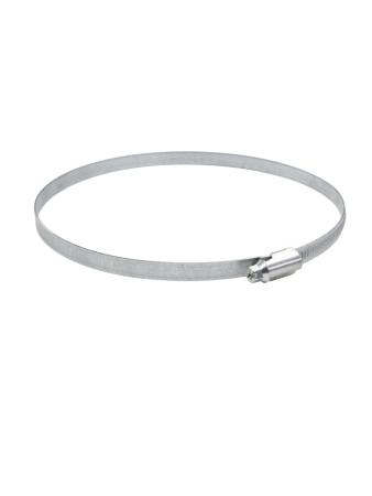 Хомут червячный 140-160/9 (цинковое хроматирование) Завод ТРУД