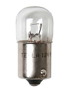 Лампа А 12V-5W ВА15S Tesla (габ.огни,номер.знак,салон)