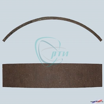 Накладка тормозная В-га корот.