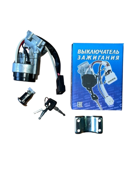 Замок зажигания УАЗ Патриот с 1 личинкой замков дверей и колодкой для иммобилайзера, ключ под ПДУ