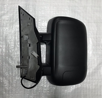 Зеркало заднего вида /Г-ль NEXT/(двуногое) руч. привод, обогрев, тиснененое (черное) левое