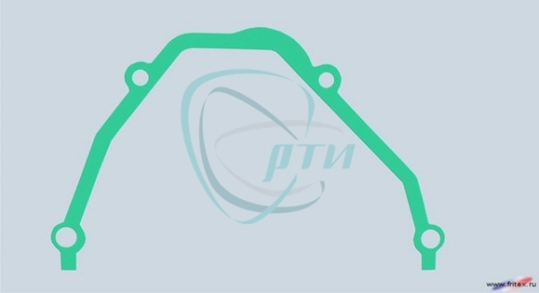 Прокладка  крышки передней ГАЗ дв.405,406 ЕВРО-3