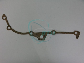 Прокладка  крышки цепи правая ГАЗ дв.406 (пробка)