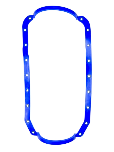 Прокладка масл. картера Г-ль дв.УМЗ-4216 (силикон с пресс-шайбами) синий