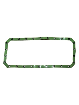 Прокладка масл. картера ЗИЛ-130 (силикон, зеленый, с пресc-шайбами) Technik