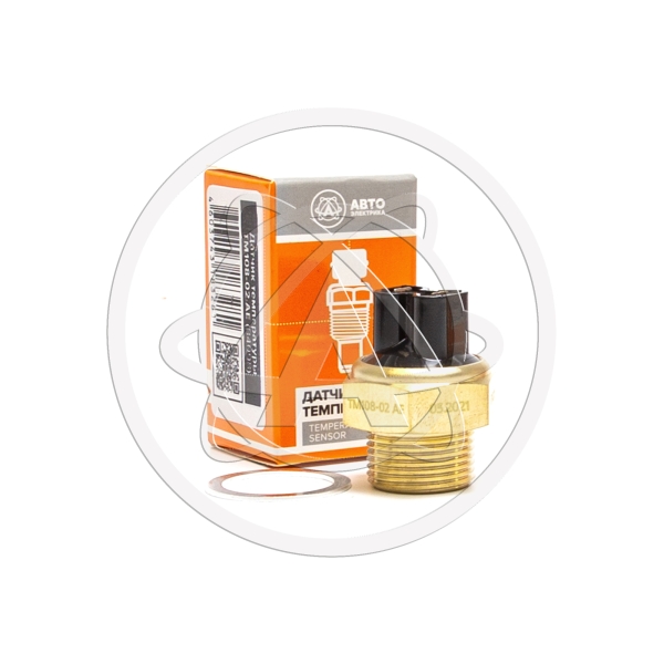 Датчик ТМ108-02 AE включения вентилятора (87-82)ГАЗ, ВАЗ 2103-09, АЗЛК, (летний режим)