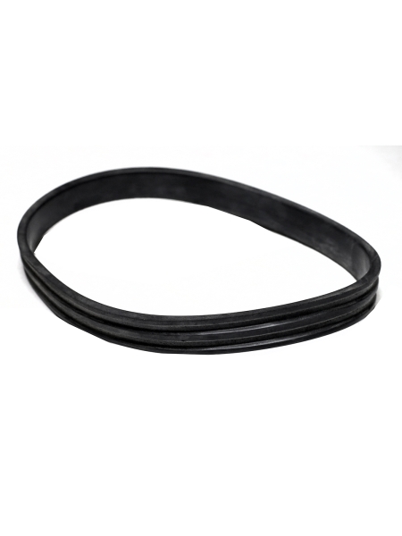 Кольцо гильзы, широкое (антикавитационное), силикон, черный для а/м с дв.ЯМЗ-236