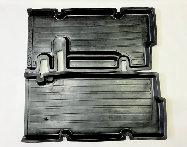 44 Ковры салона ГАЗель 2310 (задний ряд) (резина) AVTODRIVER