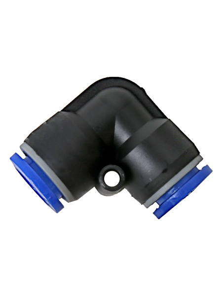 Фитинг трубки ПВХ 12 мм (угловой)