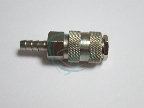 Разъем пневм. быстросъемный d- 8 под трубку ПВХ "елка"