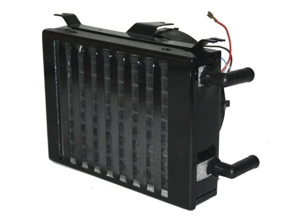 Отопитель салона универсал. (ф=20мм) 12B (алюм.рад) метал.корпус