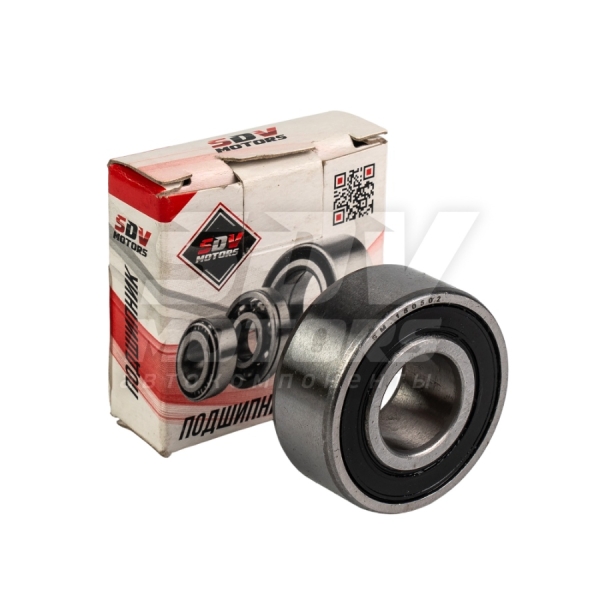 Подшипник генератора ЗМЗ-402 Г-ль, Г-3307, УАЗ малый, к/в ВАЗ (аналог 62202 2RS) (180502)
