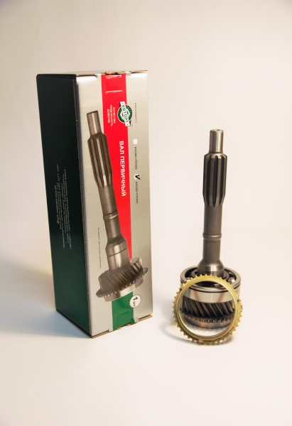 Вал первичный в сборе с синхронизатором КПП-5 Г-ль, Соб-ль "Авторг"