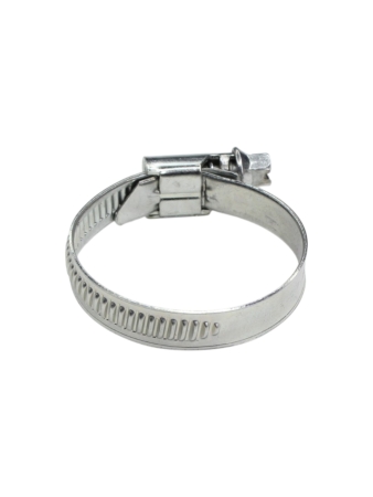 Хомут червячный 26-44/9 (цинковое хроматирование) Завод ТРУД