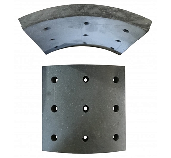 Накладка тормозной колодки ТИИР-416 (Россия)