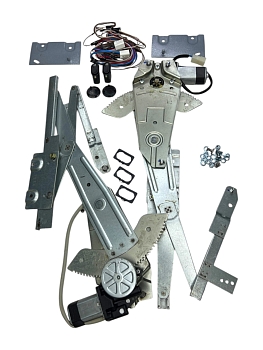 Стеклоподъемник ВАЗ-2109, 2114 электр. (2 шт) пер. рычаж. в сборе, ДЗСТП