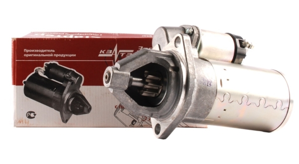 Стартер Г-2410, 3302, УАЗ ЗМЗ-402 редукторный (12В, 1.7 кВт) замена 62,6002.3708