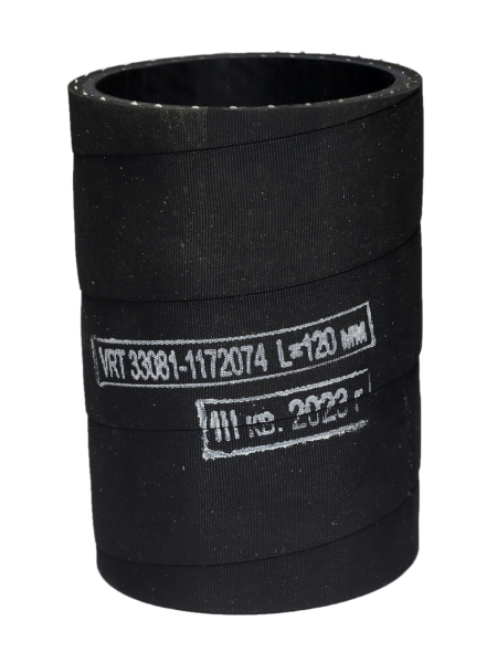 44 Патрубок интеркуллера ГАЗ-3309 дв.245 ЕВРО-2 соединительный (70х82,5-015 120 мм) ВРТ